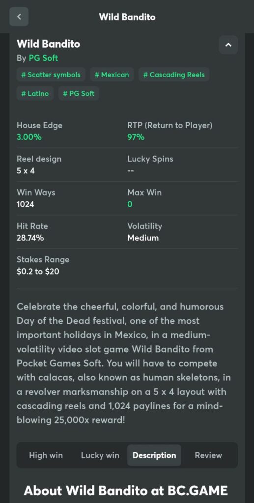 Download Wild Bandito App:3