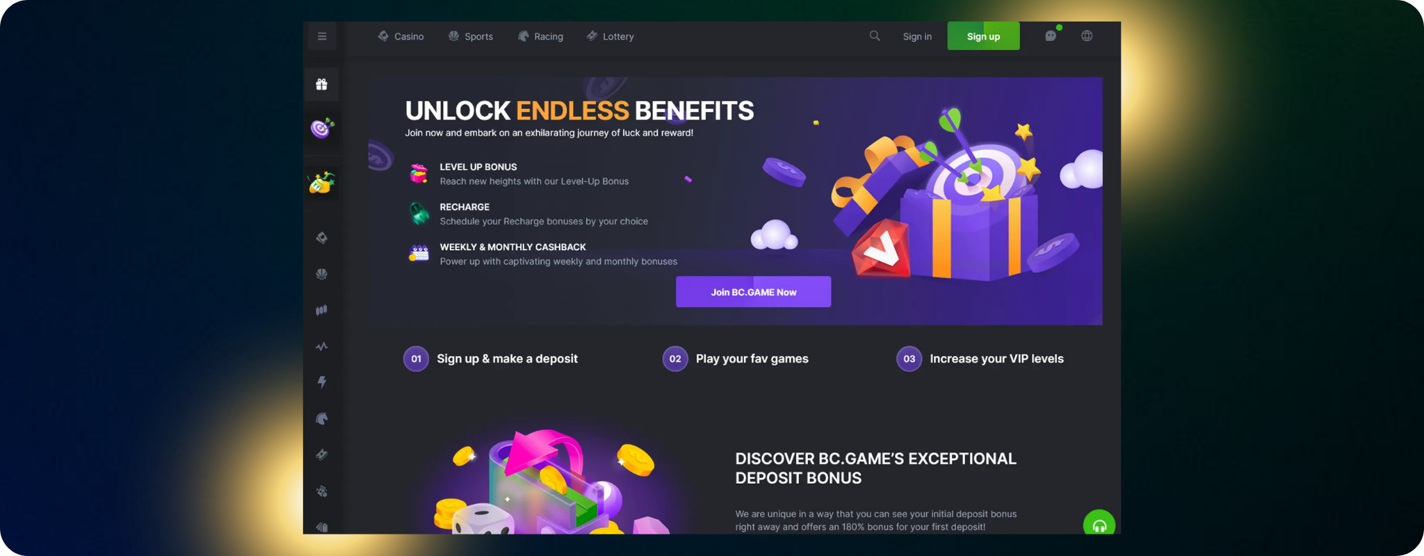 Benefits of the BC Game Android APK